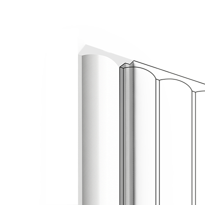 Финишный молдинг LF139A NP Hiwood 32мм×2,7м