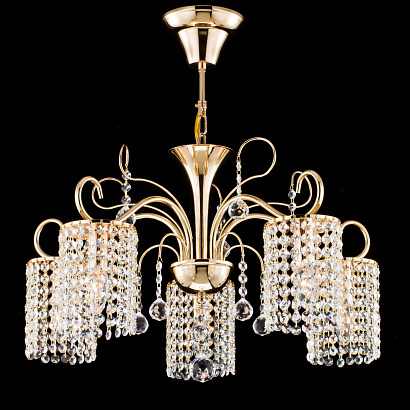 Люстра Freya Crystal FR1127-PL-05-G