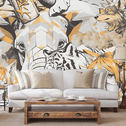 Обои HC72283-49 Home color Anime Home color коллекция Anime производства РОССИЯ в интернет-магазине Обоитрейд