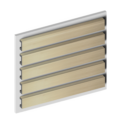 Декоративная рейка LB40 G372 Hiwood 40мм×20мм×2.7м