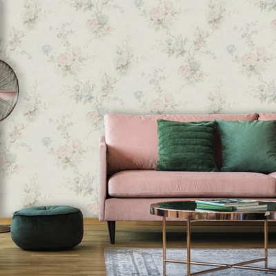 Обои 66857 Zambaiti Parati Satin Flowers IV