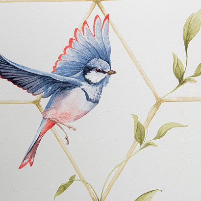 Обои TC72063-11 Trend Color Birds Trend Color коллекция Birds производства РОССИЯ в интернет-магазине Обоитрейд