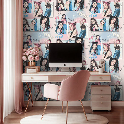 Обои 7340-02 Eurodecor Idols Euro Decor коллекция Idols производства  в интернет-магазине Обоитрейд