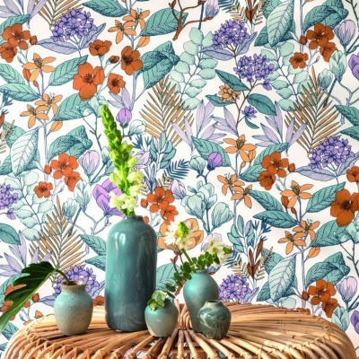 Обои 101855060 Caselio Flower Power