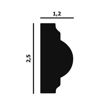 Молдинг P35
