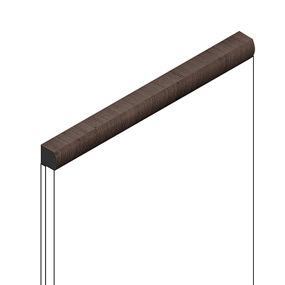 Молдинг D15V2 BR354 Hiwood 15мм×15мм×2,7м