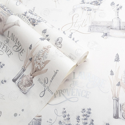 Обои HC71985-14 Home color Lavande Home color коллекция Lavande производства РОССИЯ в интернет-магазине Обоитрейд