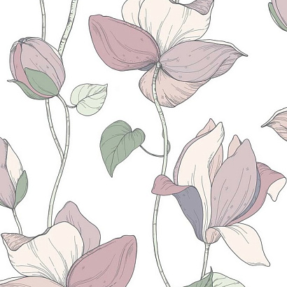 Обои 47472 Marburg Flora Marburg коллекция Flora производства Германия в интернет-магазине Обоитрейд