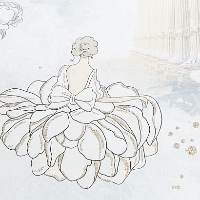 Обои HC71905-41 Home color Ballet Home color коллекция Ballet производства РОССИЯ в интернет-магазине Обоитрейд