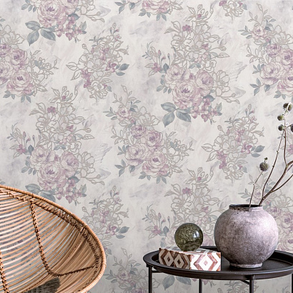 Обои 7149-17 Euro Decor Camelia Euro Decor коллекция Camelia производства РОССИЯ в интернет-магазине Обоитрейд