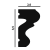 P76_profile_size_black Молдинг P76