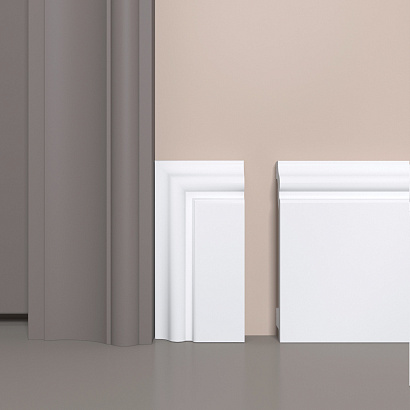 Плинтус напольный П4 Bello Deco 100мм×20мм×2м