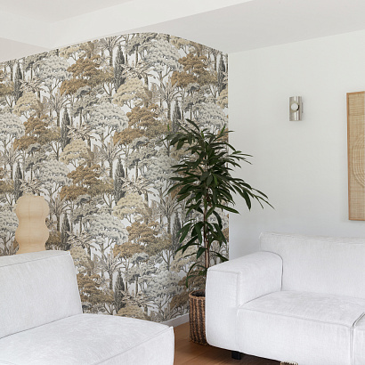 Обои A 76301 Grandeco Karuna Grandeco коллекция Karuna производства Бельгия в интернет-магазине Обоитрейд