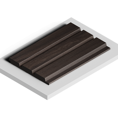 Панель декоративная LV124 BR395 Hiwood 120мм×12мм×2.7м