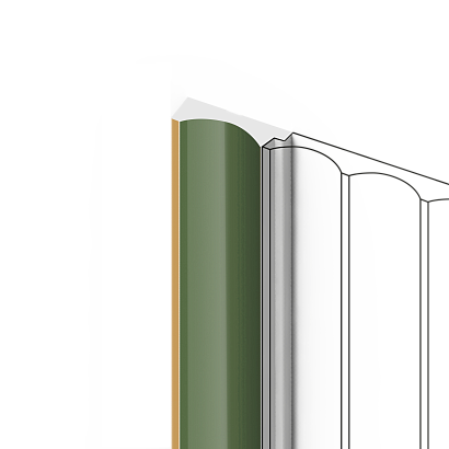 Финишный молдинг LF139A GN81G Hiwood 32мм×2,7м