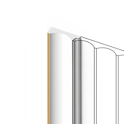 Финишный молдинг LF139A W49G Hiwood 32мм×2,7м