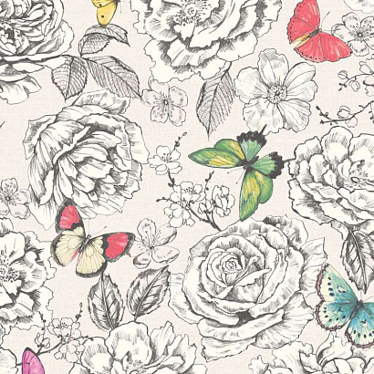 Обои 98830 Holden Decor The Enchanted Garden Holden Decor коллекция The Enchanted Garden производства Великобритания в интернет-магазине Обоитрейд